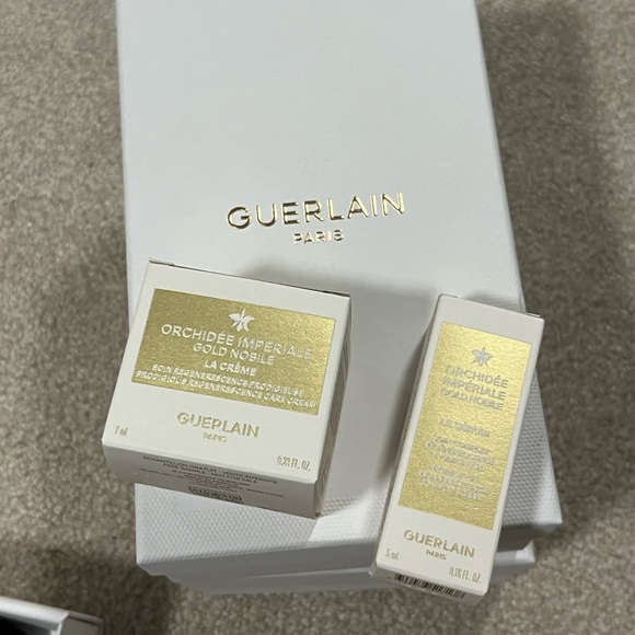 Guerlain 2 pc deluxe orchidee imperiale Skincare gift set New box! Cream & serum - Picture 1 of 4